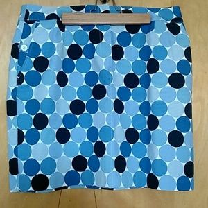 Talbots Polka Dot Skirt 14P